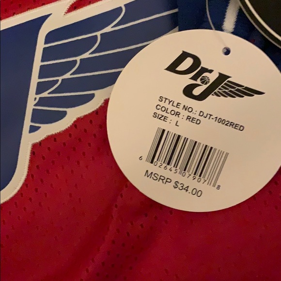 Dr. J Julius Erving Jersey - Picture 3 of 3